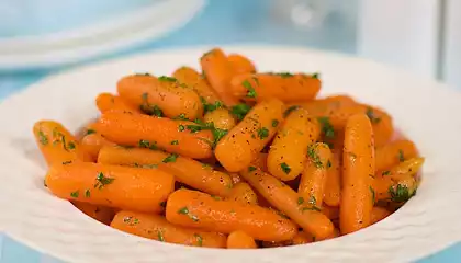 Honey Glazed Mini Carrots