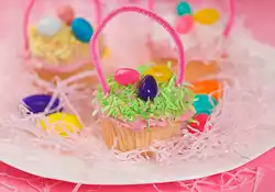 Easter Basket Cupcakes