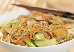 Cold Soba Noodle Salad