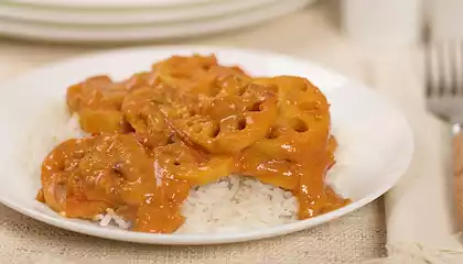 Sri Lanka Nelum Ala (Curried Lotus Root)