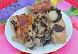 Crockpot Chicken with Mushrooms &&nbsp;Onions