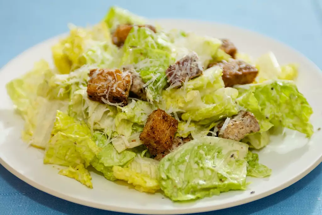 Low Fat Caesar Salad Recipe | RecipeLand