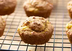 Pineapple-Bran Whole-Wheat Muffins