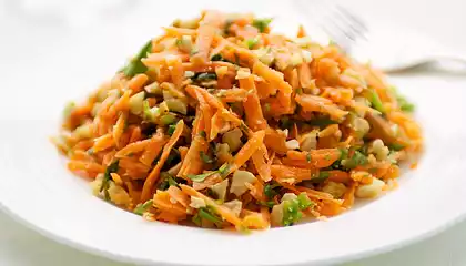 Carrot Slaw with Cashews