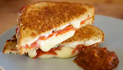 Pizza Grilled Cheese