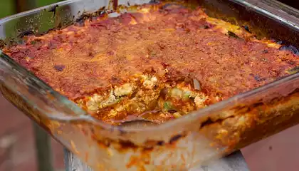 Baked and Herbed Zucchini and Ricotta