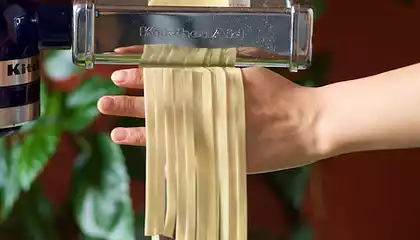 Delicate Homemade Pasta