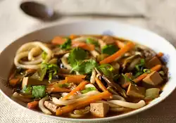Asian Udon Noodle Soup