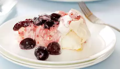 Cherry Pavlova 