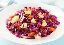 Black Bean Slaw with Soy Ginger Dressing