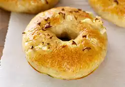 Brooklyn Onion Bagels (Whole Wheat-Barley Flour)