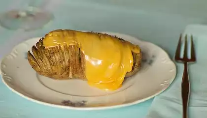 Baked Sliced Potatoes