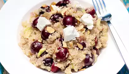 Cherry and Quinoa Salad