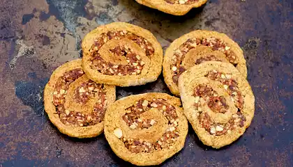 Date Nut Pinwheel Cookies