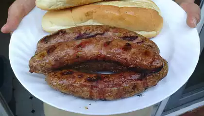 Hanz's Swiss-German Bratwurst Sausage
