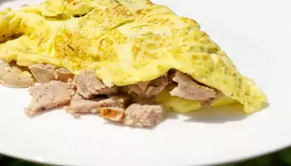 Sausage Omelet