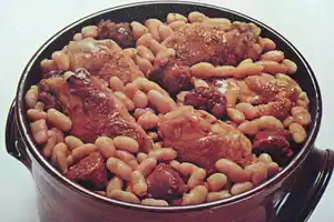 Algerian Chicken with Beans & Sausage