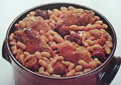 Algerian Chicken with Beans & Sausage