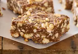 Crunchy Chocolate Peanut Butter Bars