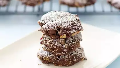 Guilt-Free Chocolate Fudge Cookies