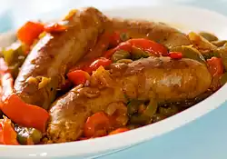 Almost Grandma's Sausage and Peppers