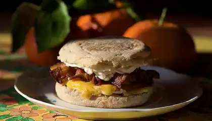 Kicked Up Breakfast Sandwich