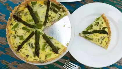 Asparagus and Bacon Quiche