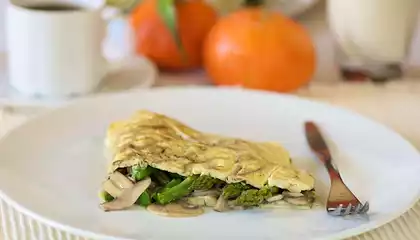 Asparagus Omelette