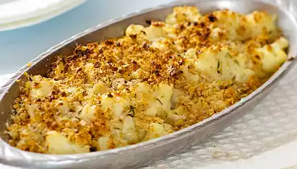 Best Cauliflower Gratin for Two