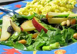 Curried Spinach Salad