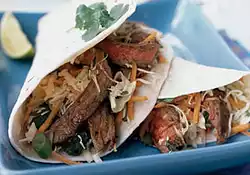 Asian Beef Tacos