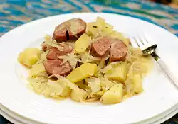 Kielbasa and Cabbage