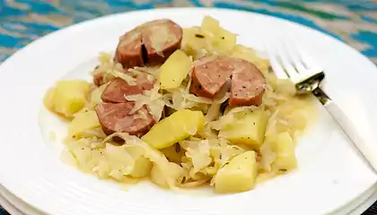 Kielbasa and Cabbage