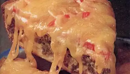 Impossible Cheeseburger Pie