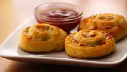 Pizza Pepperoni Pinwheels 