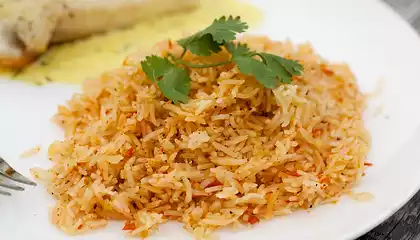 Tamatar Bhat (Tomato Rice Pilaf)