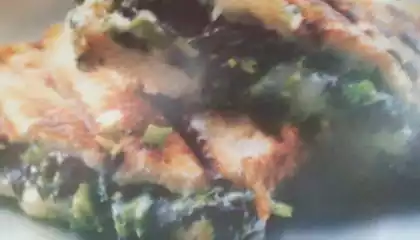 Soy Mozzarella and Broccoli Rabe Panni