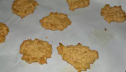 Honey-Peanutbutter Dog Biscuits