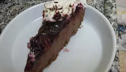 Chocolate Cherry Cheesecake