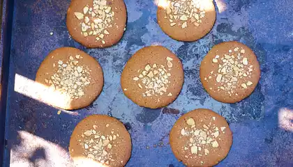 Chewy Peanut Butter Cookies (Healthier Version)