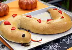 Halloween Spooky Calzone Snake