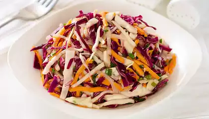 Quick and Easy Sweet and Sour Slaw