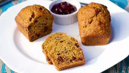 Chocolate Chip Pumpkin Bread 