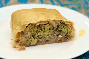 Beef Broccoli Strudel