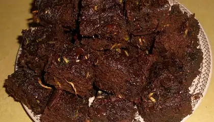 Gluten-Free Chocolate Chip Zucchini Brownies