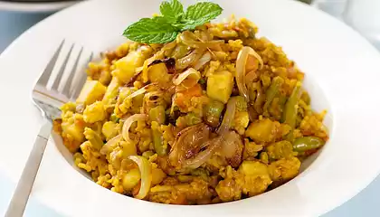 South African Vegetable Biryani