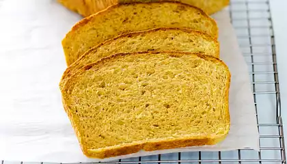 100% Whole Wheat Pumpkin Bread
