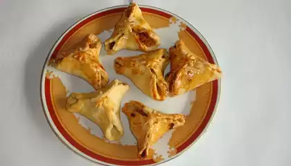 Homemade Pocket  Triangles 