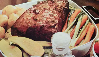 Skillet Pot Roast with Vegetables