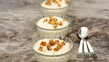 Maple Rice Pudding